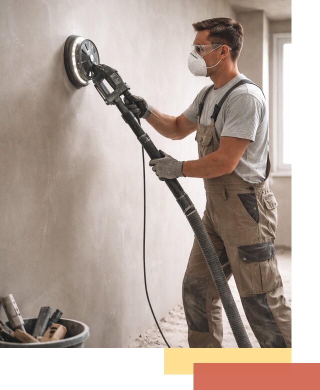 Профессиональная шлифовка стен в Кинели быстро и качественно