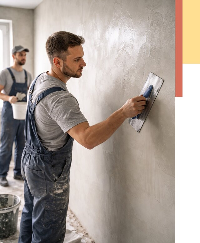 Глянцевание штукатурки стен в Кинели от 7641 руб. — услуги и затирка | ОТДЕЛОЧНИК-Кнл