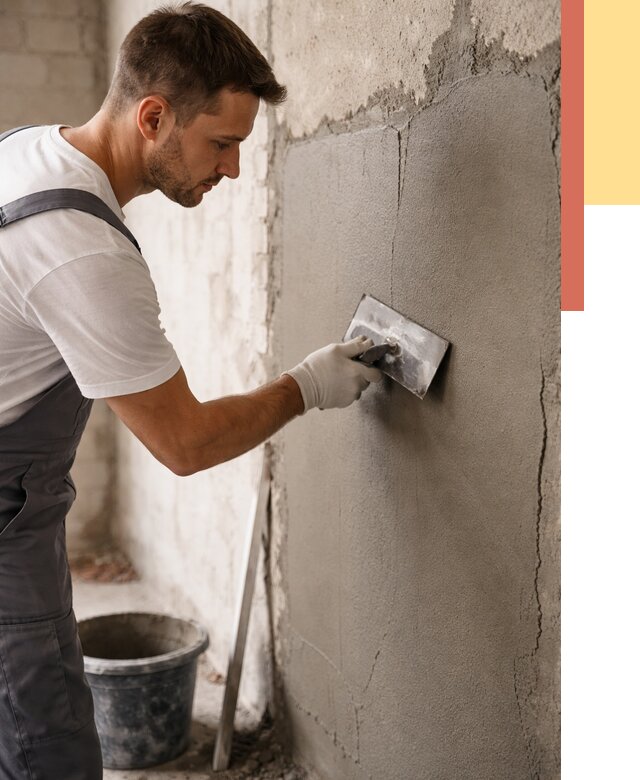 Штукатурка стен под плитку в Кинели от 4279 руб./м2 — выравнивание под плитку | ОТДЕЛОЧНИК-Кнл