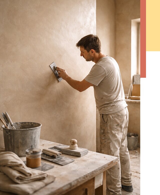 Марокканская штукатурка таделакт в Кинели под ключ от 4279 руб. | ОТДЕЛОЧНИК-Кнл