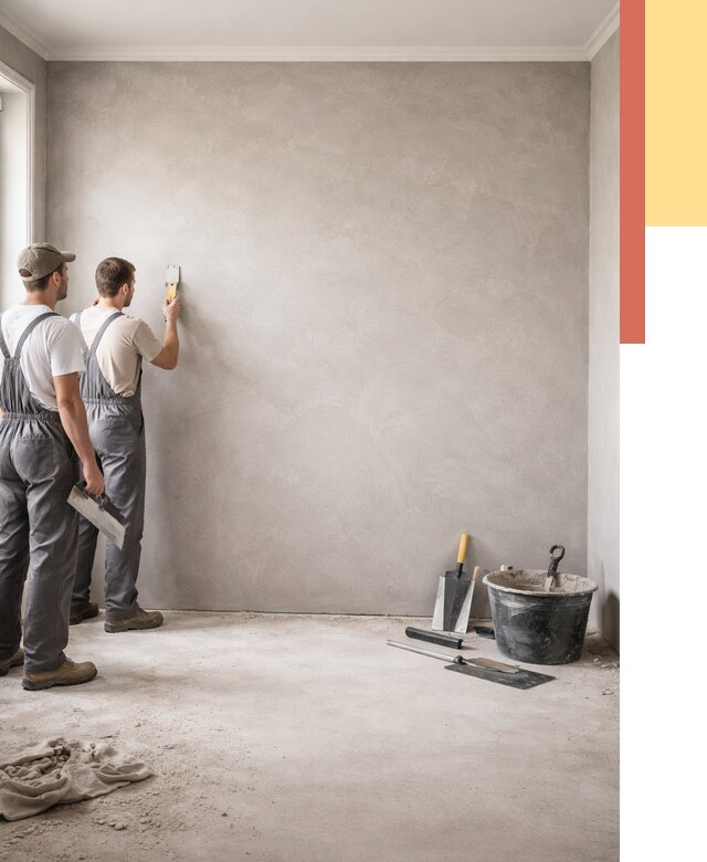 Микробетон на стены в Кинели от 1274 руб. — нанесение и отделка | ОТДЕЛОЧНИК-Кнл