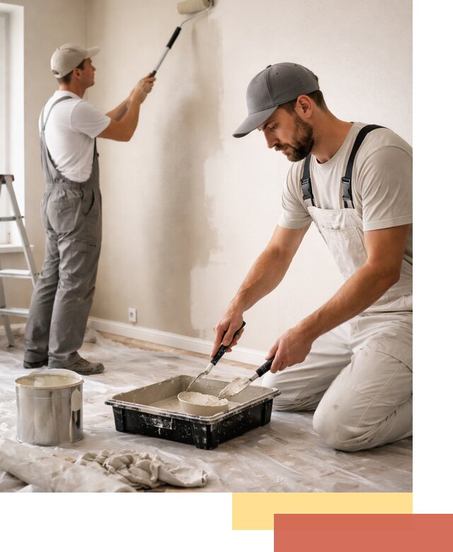 Покраска стен в квартире в Кинели — профессионально и аккуратно