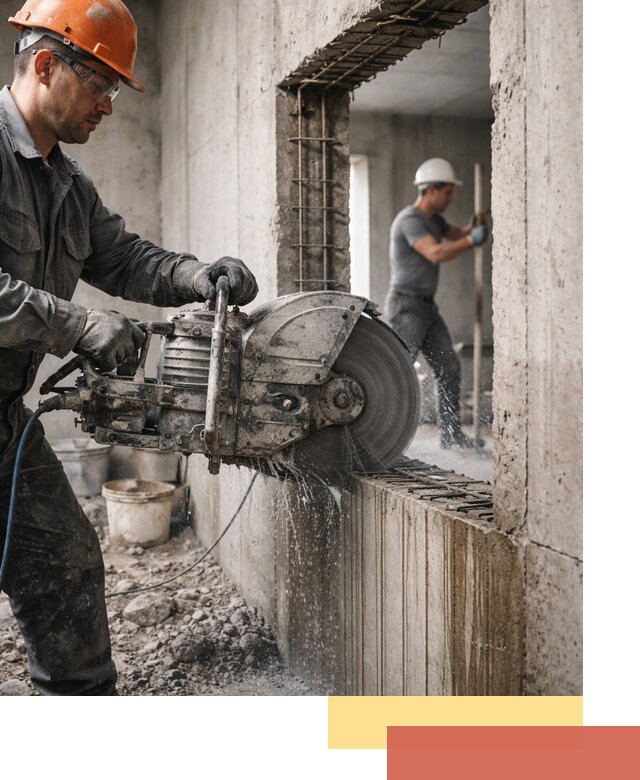 Алмазная резка проемов в Кинели быстро и точно