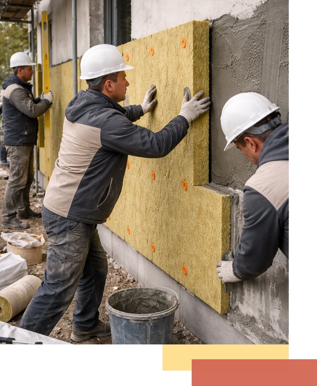 Утепление стен минватой в Кинели — тепло и звукоизоляция