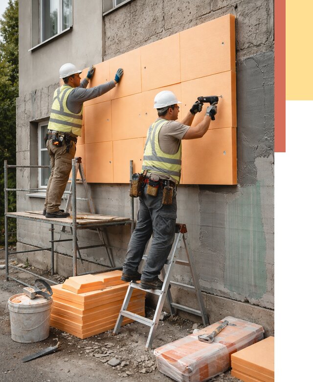 Утепление стен пеноплексом в Кинели от 1885 руб./м2 — быстро и недорого | ОТДЕЛОЧНИК-Кнл