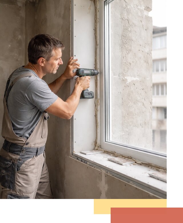 Монтаж гипсокартонных откосов в Кинели под ключ