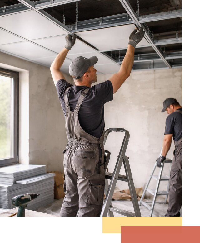 Монтаж кассетного потолка в Кинели качественно и быстро