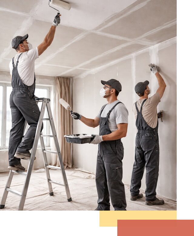 Покраска потолка из гипсокартона в Кинели качественно и недорого